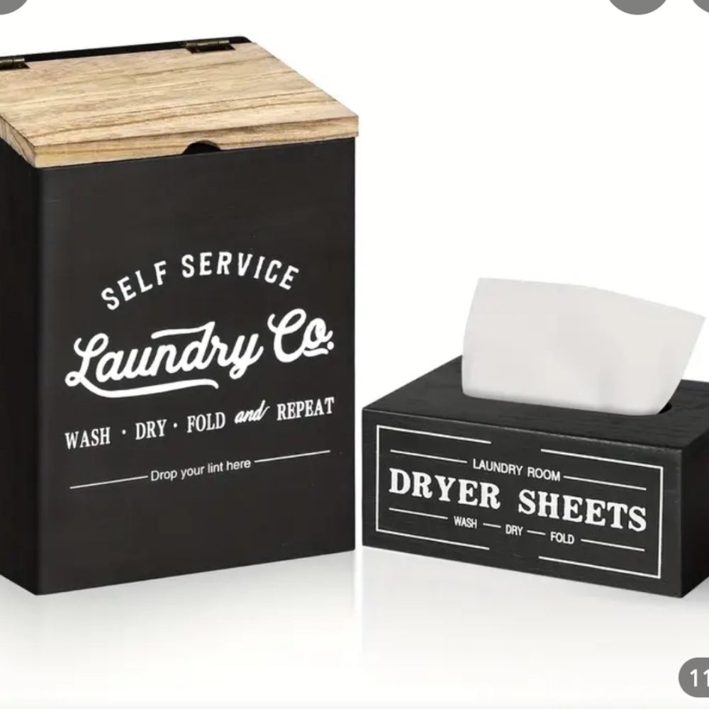 COPY - New! Magnetic Lint And Dryer Sheet Holder!